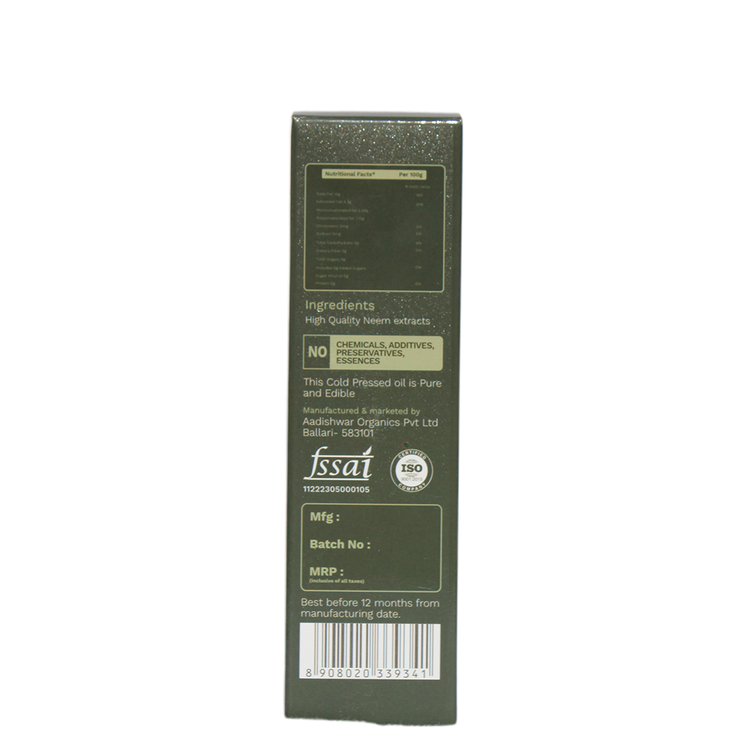 Hampi Pure Cold Pressed Neem Oil - Nature's Defense for Skin and Hair
