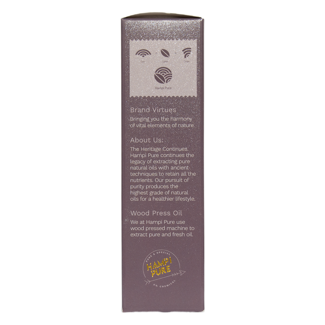 Hampi Pure Cold Pressed Walnut Oil - Nutrient-Rich Elixir for Wellness