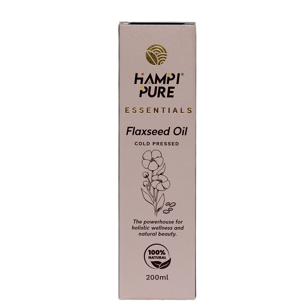 Hampi Pure Cold Pressed Flaxseed Oil - Your Nutrient-Rich Wellness Companion