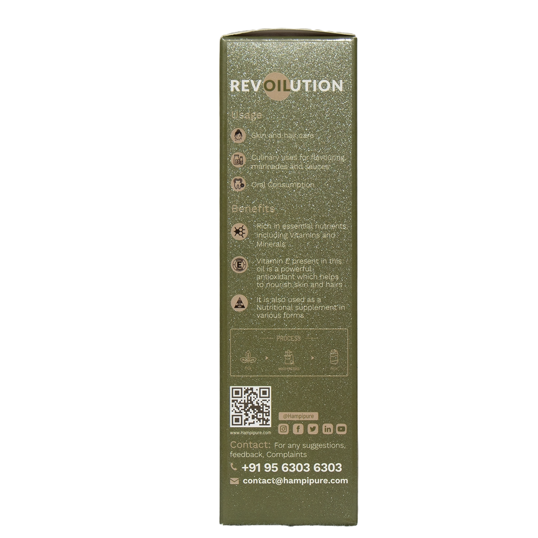 Hampi Pure Cold Pressed Pumpkin Seed Oil - Nature's Nutrient Powerhouse