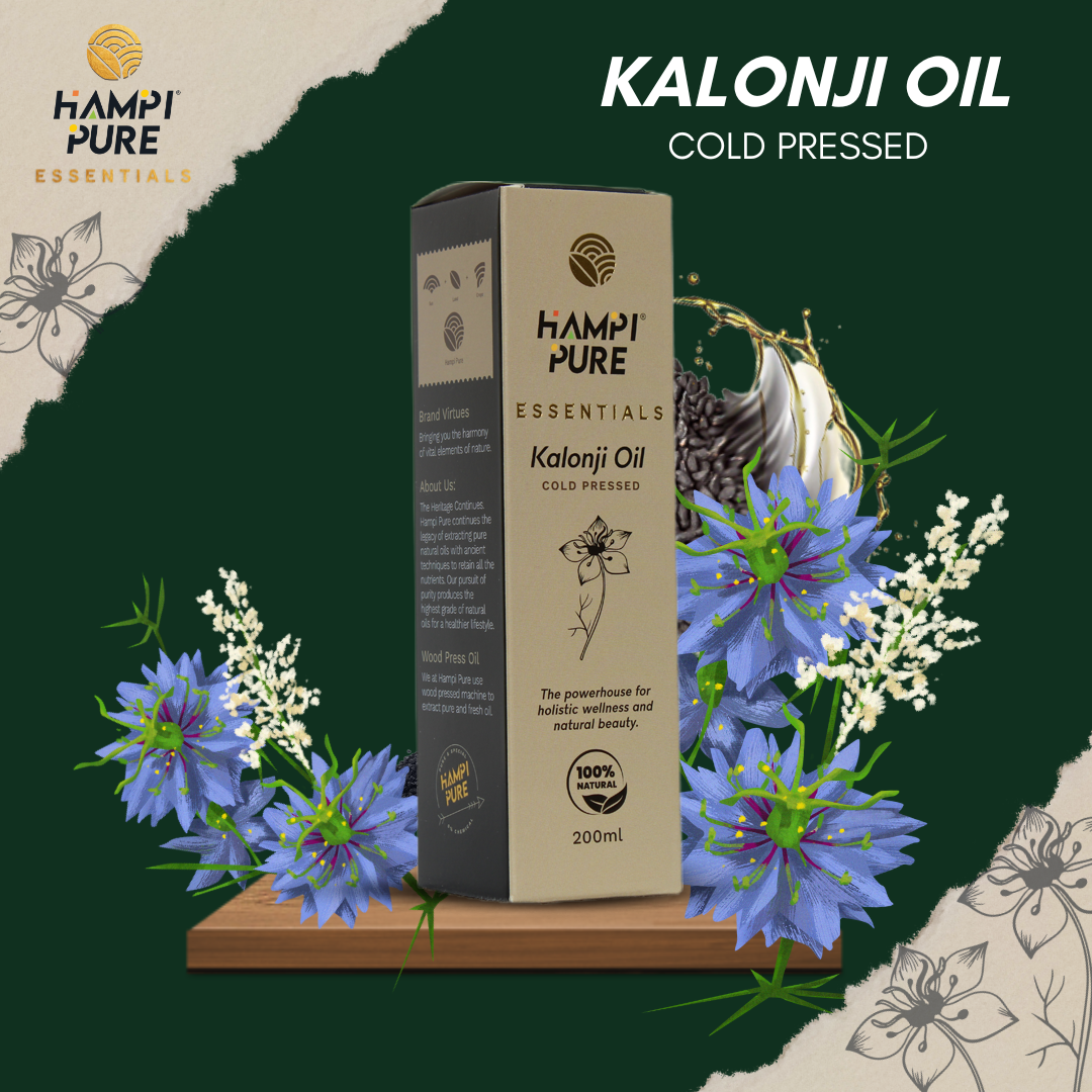 Hampi Pure Cold Pressed Kalonji Oil - Nature's Wellness Secret