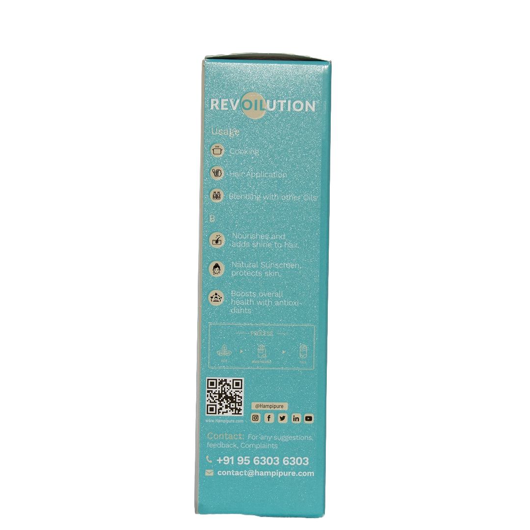 Hampi Pure Cold Pressed Coconut Oil - Your All-Purpose Natural Wonder